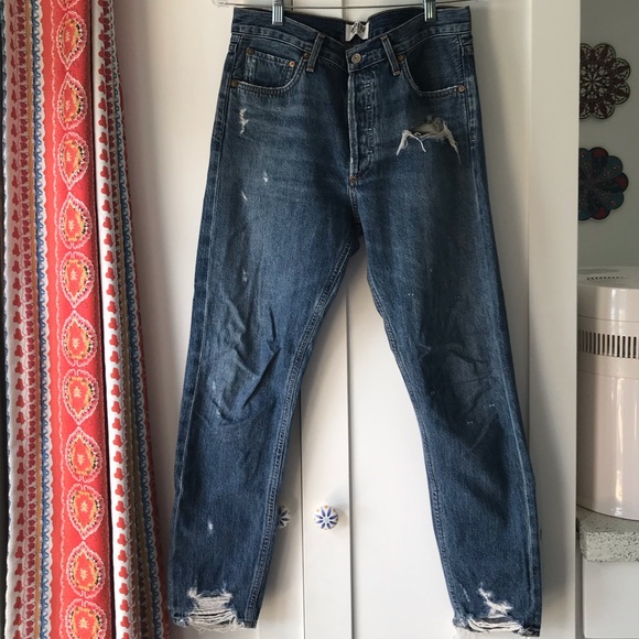 Agolde Denim - AGOLDE “Grade” Hi-Rise Denim, 27
